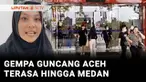 Gempa magnitudo 6,2 mengguncang pesisir Aceh Barat Daya. Getaran gempa dirasakan hingga ke Medan, Sumatra Utara, dan membuat pengunjung sebuah pusat perbelanjaan panik berhamburan.