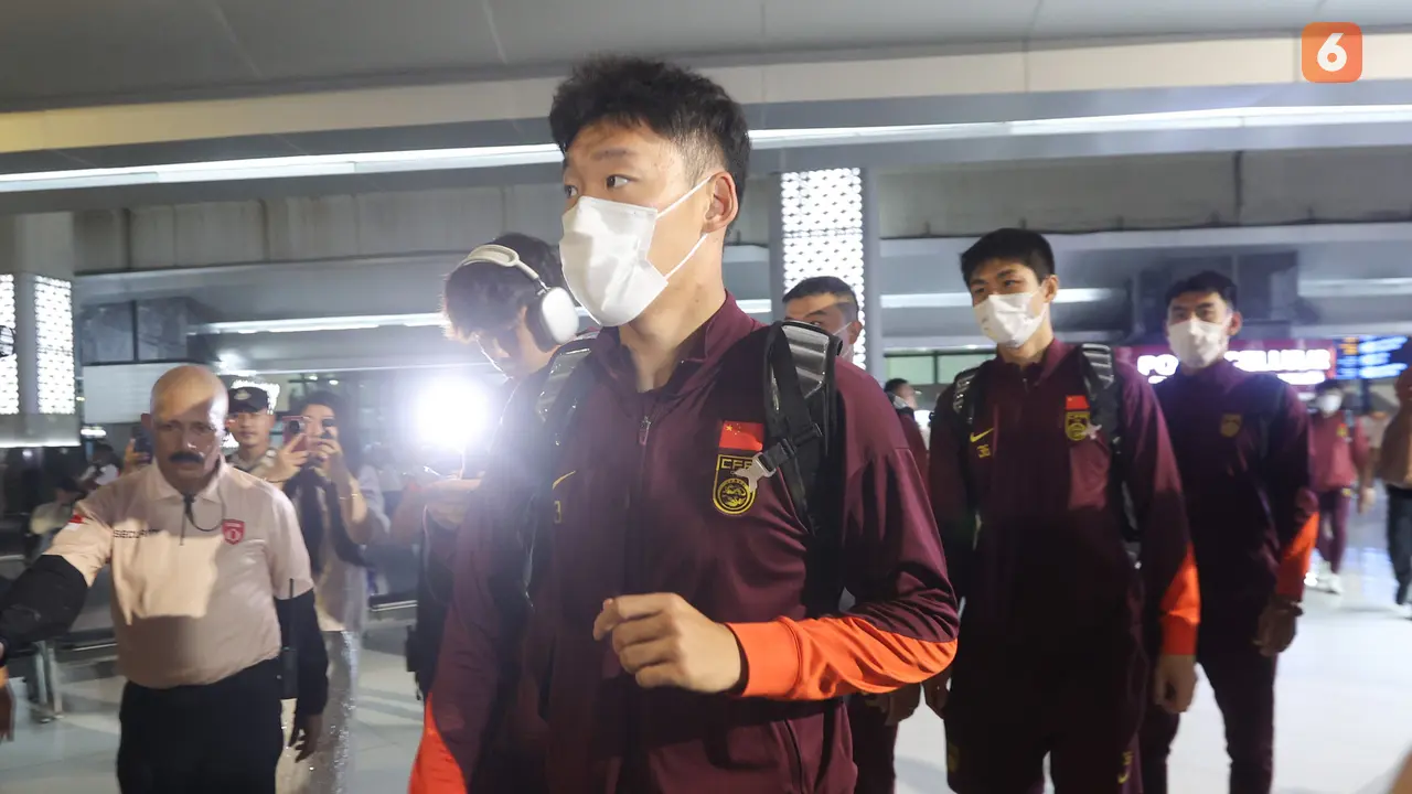 Foto: Dipimpin Branko Ivankovic, Timnas China Tiba di Indonesia