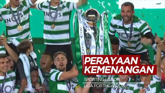 Berita Video Melihat Perayaan Kemenangan Sporting Lisbon Usai Puasa Gelar dari Liga Portugal Selama 19 Tahun