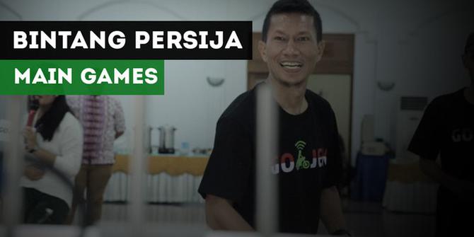 VIDEO: Bintang Persija Hadapi Driver Ojek Online dalam Games Seru