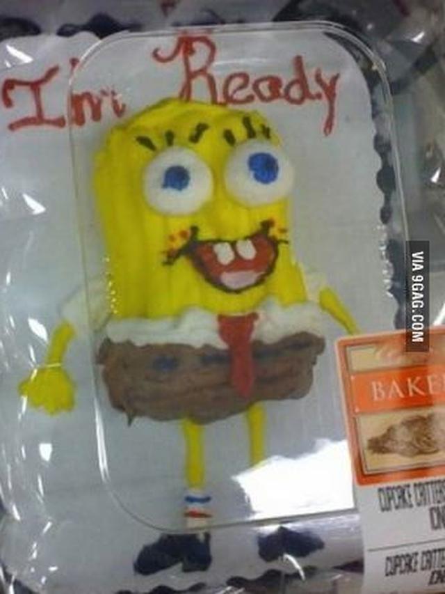 6 Potret Kue Spongebob Gagal Ini Tak Sesuai Ekspektasi, Bikin Kecewa