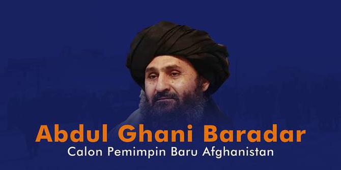 VIDEOGRAFIS: Abdul Ghani Baradar, Calon Pemimpin Baru Afghanistan