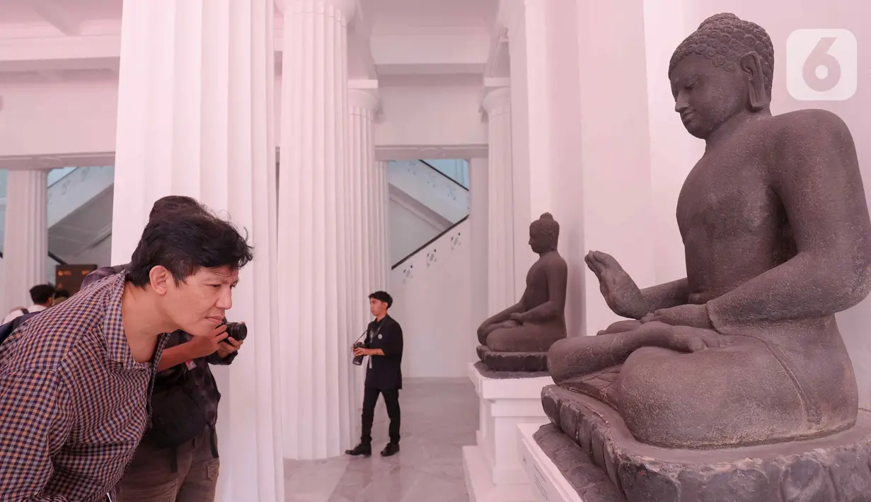 Nantinya, Museum Nasional Indonesia bakal menyediakan ruang ruang baca dan perpustakaan serta ruang khusus untuk cendramata dan berdiskusi. (Liputan6.com/Herman Zakharia)