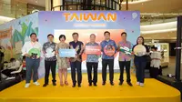 Pelaksanaan Taiwan Travel Fair: Waves of Wonder di Emporium Pluit Mall Jakarta, Jumat 7/6/2024. (Dok.TETO)