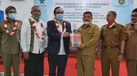 Bincang-bincang bertajuk 'Peningkatan Indeks Literasi Masyarakat (ILM) di Kabupaten Asahan, Sumatera Utara' digelar Senin (23/11/2020). (Liputan6.com/ Ist)