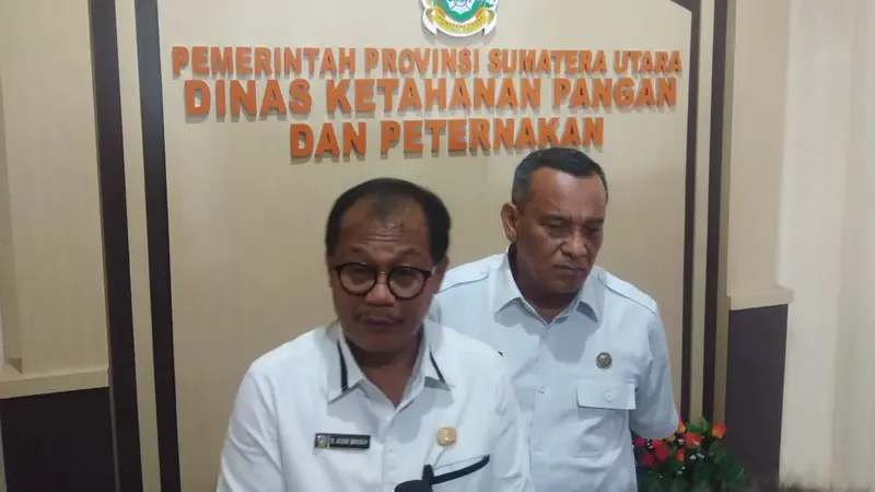 Kadis Ketahanan Pangan dan Peternakan Sumut, Azhar Harahap