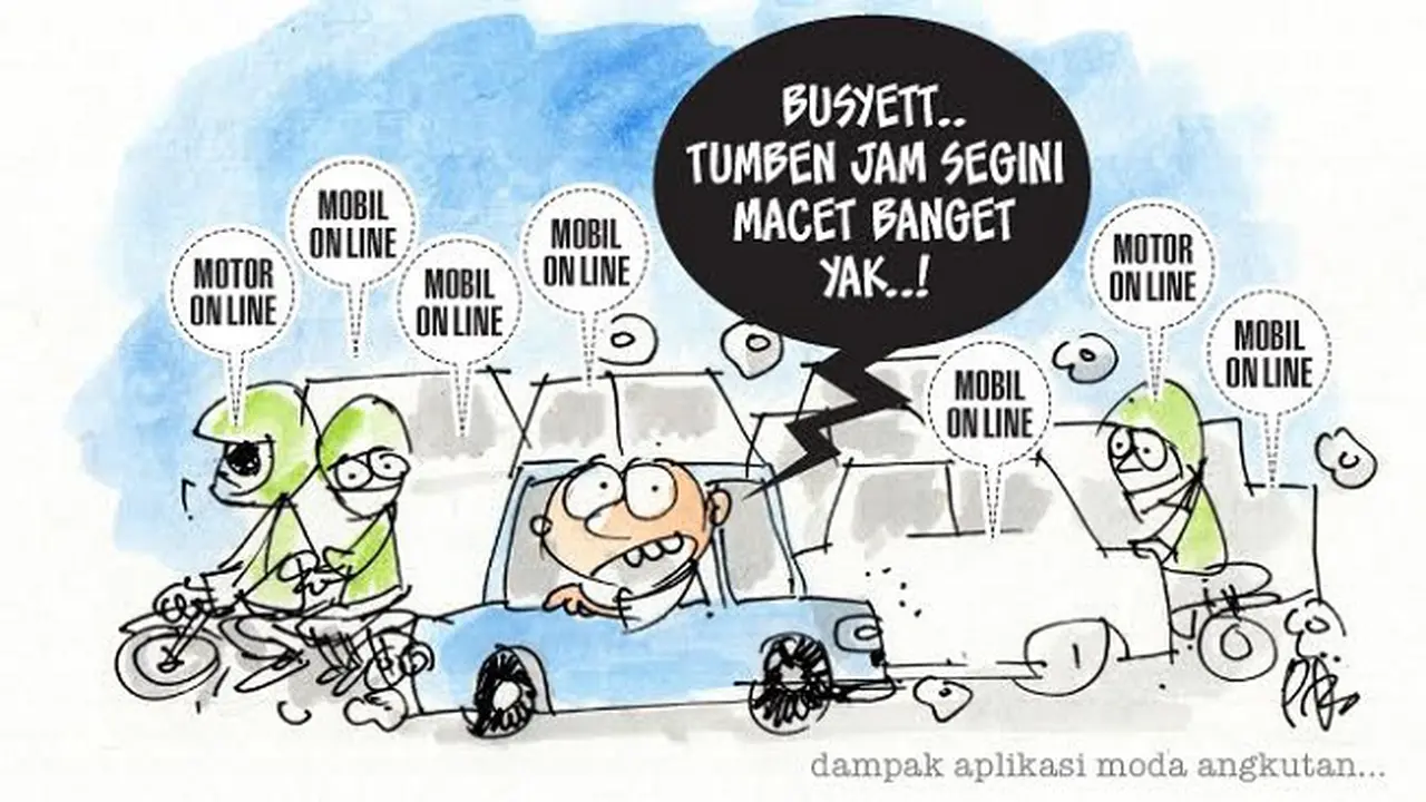 kartun macet