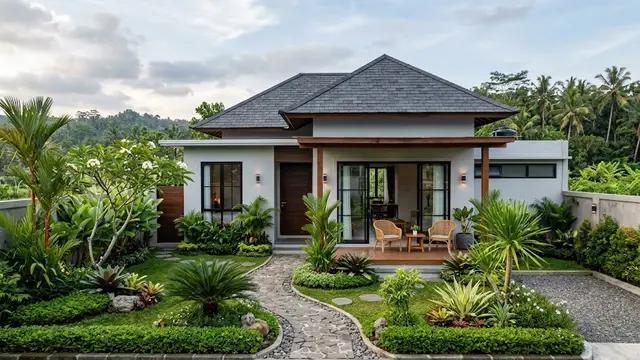 Kombinasi Warna Cat Rumah Abu-Abu Muda yang Elegan/AI Generated