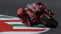 Sesi latihan bebas MotoGP Italia 2023 kembali digelar di Sirkuit Mugello. (Filippo MONTEFORTE/AFP)