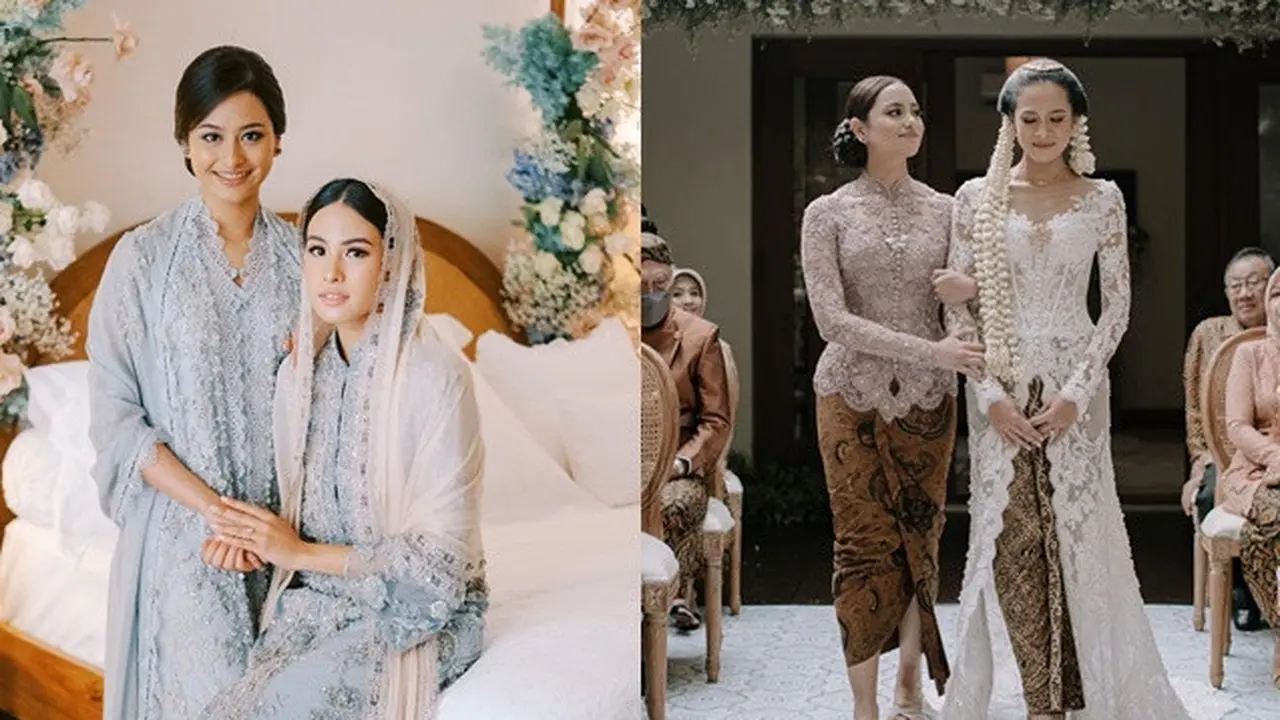 6 Momen Amanda Khairunnisa Dampingi Maudy Ayunda saat Menikah, Penuh Haru Bahagia