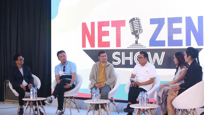 KSP Moeldoko saat menjadi bintang tamu Netizen Show.