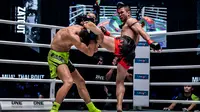 Muay Thai akan menjadi salah satu acara utama di ajang ONE: Clash of Legends, di Bangkok, pekan depan. (ONE Championship)