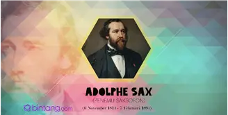 Adolphe Sax adalah seorang pencipta Saksofon, Hari ini adalah ulang tahun Adolphe yang ke-201. Sebagai penghormatan google menampilkan tampilan depannya saksofon. Yuk, kita saksikan videonya hanya di bintang.com.