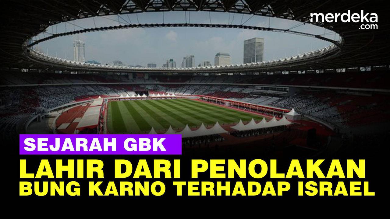 VIDEO: PDIP "GBK Saksi Sejarah, Lahir Berkat Penolakan RI Terhadap Israel"