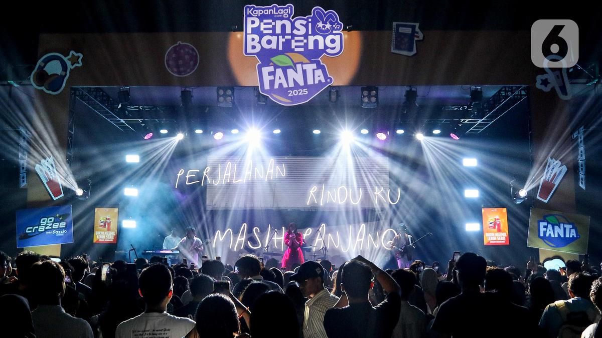 Totalitas Penampilan Raissa Anggiani di Malam Puncak KapanLagi Pensi Bareng FANTA 2025