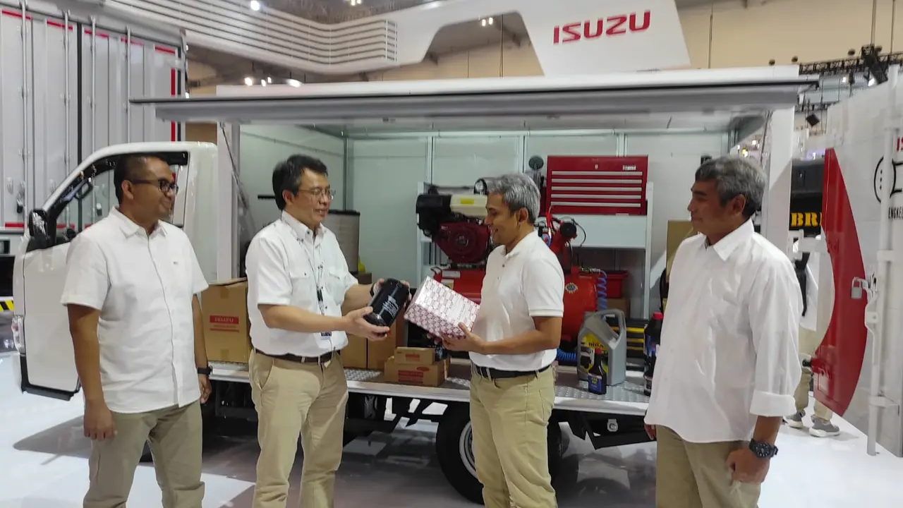 Cara Isuzu Jamin Ketersedian Sparepart (Arief A/Liputan6.com)