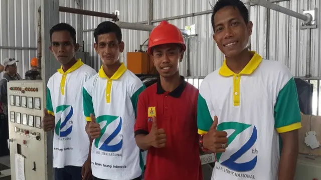Operator Pembangkit Listrik Tenaga Diesel (PLTD) Pulau Komodo‎, Nusa Tenggara Timur (NTT)‎.(Liputan6.com/Pebrianto Eko Wicaksono)