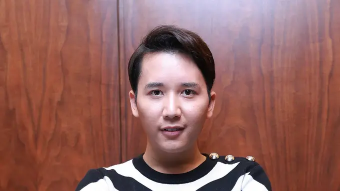 Rangga Moela selalu dikejar pertanyaaan seputar asmara. (Galih W. Satria/Bintang.com)