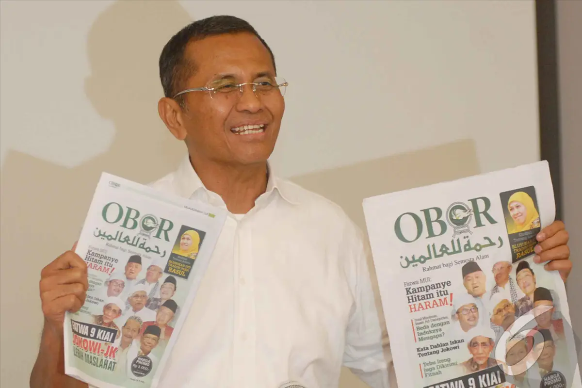 Dahlan Iskan Akui Terlibat Dalam Tabloid Obor?