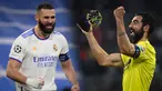Real Madrid dan Villarreal menjadi dua tim pertama yang sukses melaju ke babak semifinal Liga Champions 2021/22 usai berhasil unggul agregat di leg kedua pada Rabu (13/04/2022) dini hari tadi. Berikut ini daftar pemain terbaik masing-masing dari skuat mereka. (Foto Kolase: AFP dan AP)