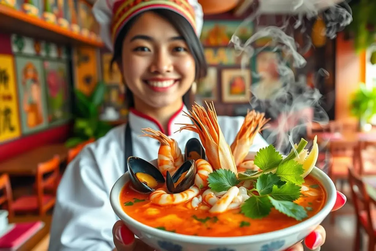 resep tomyam seafood