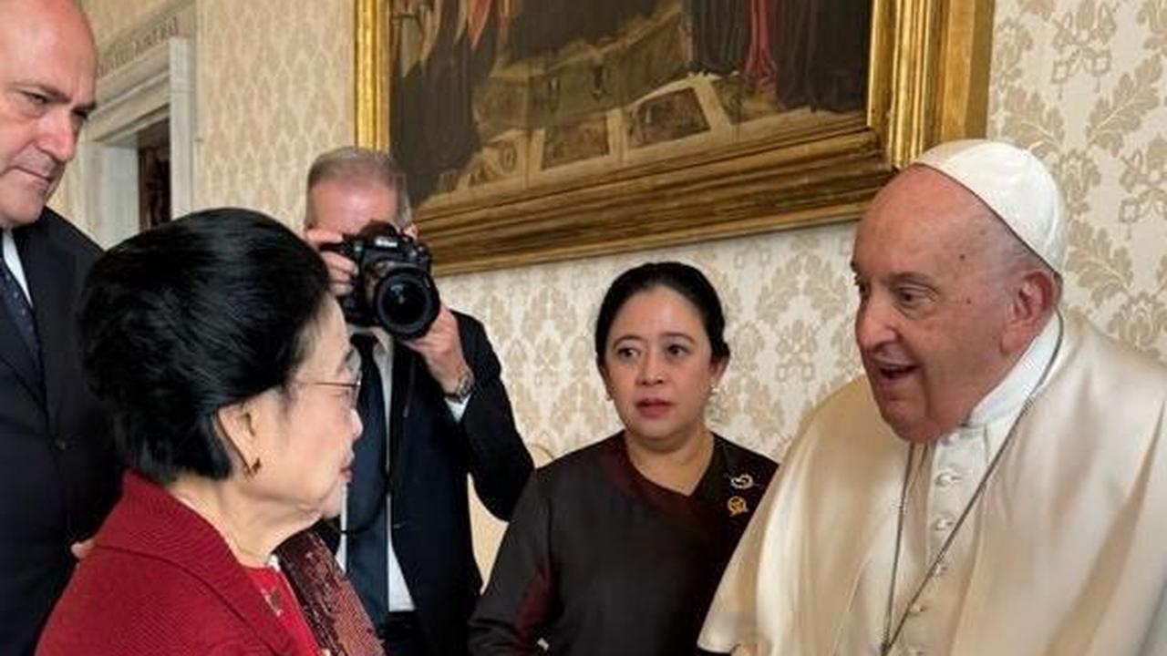 Cerita Olly Dondokambey Soal Pertemuan Megawati-Paus Fransiskus: Welcome & Menyambut Hangat