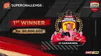 United Indonesia atau UI Samarinda menjuarai eFootball Pro Evolution Soccer (PES) Super Esports Series Season 1. (foto: istimewa)