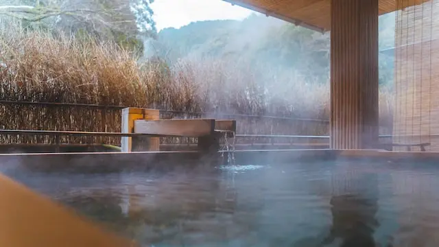 Ilustrasi Onsen, Pemandian Air Panas