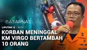 Korban Meninggal KM Virgo Bertambah 10 Orang
