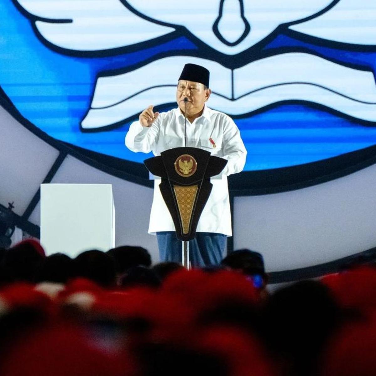 Presiden Prabowo di Acara Hari Guru