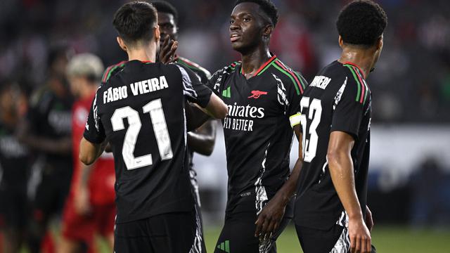 FOTO Uji Coba Arsenal Vs Bournemouth