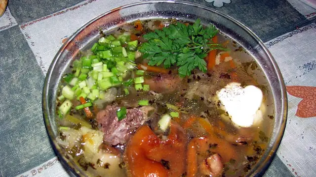 Makanan Khas Rusia Shchi