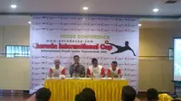 Konferensi pers Garuda International Cup 2015