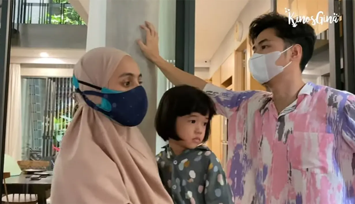 Nycta Gina dan Rizky Kinos (Youtube/KinosGina)