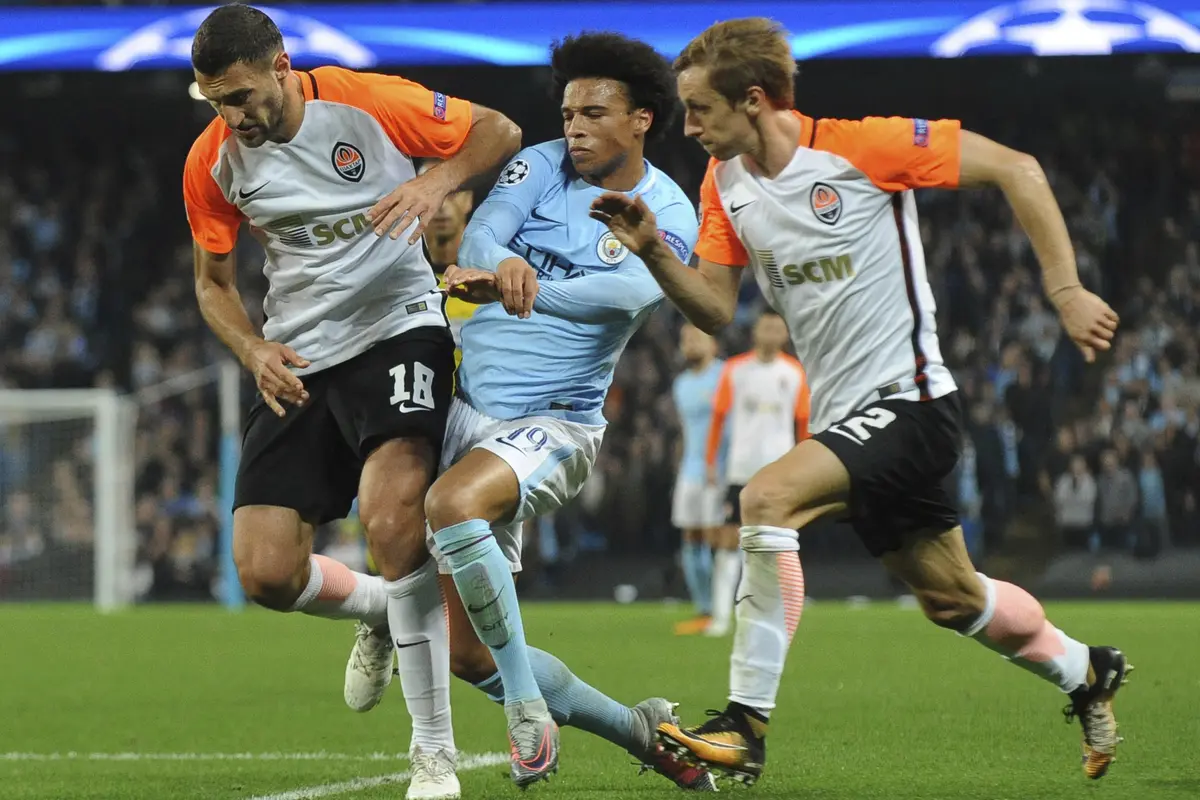 Manchester City, Liga Champions, Shakhtar Donetsk