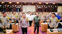 Kapolri Jenderal Listyo Sigit Prabowo berkomitmen memberikan pengamanan terbaik selama perayaan Hari Besar Natal 2023 dan Tahun Baru 2024 (Nataru) bagi seluruh masyarakat. (Nanda Perdana Putra).