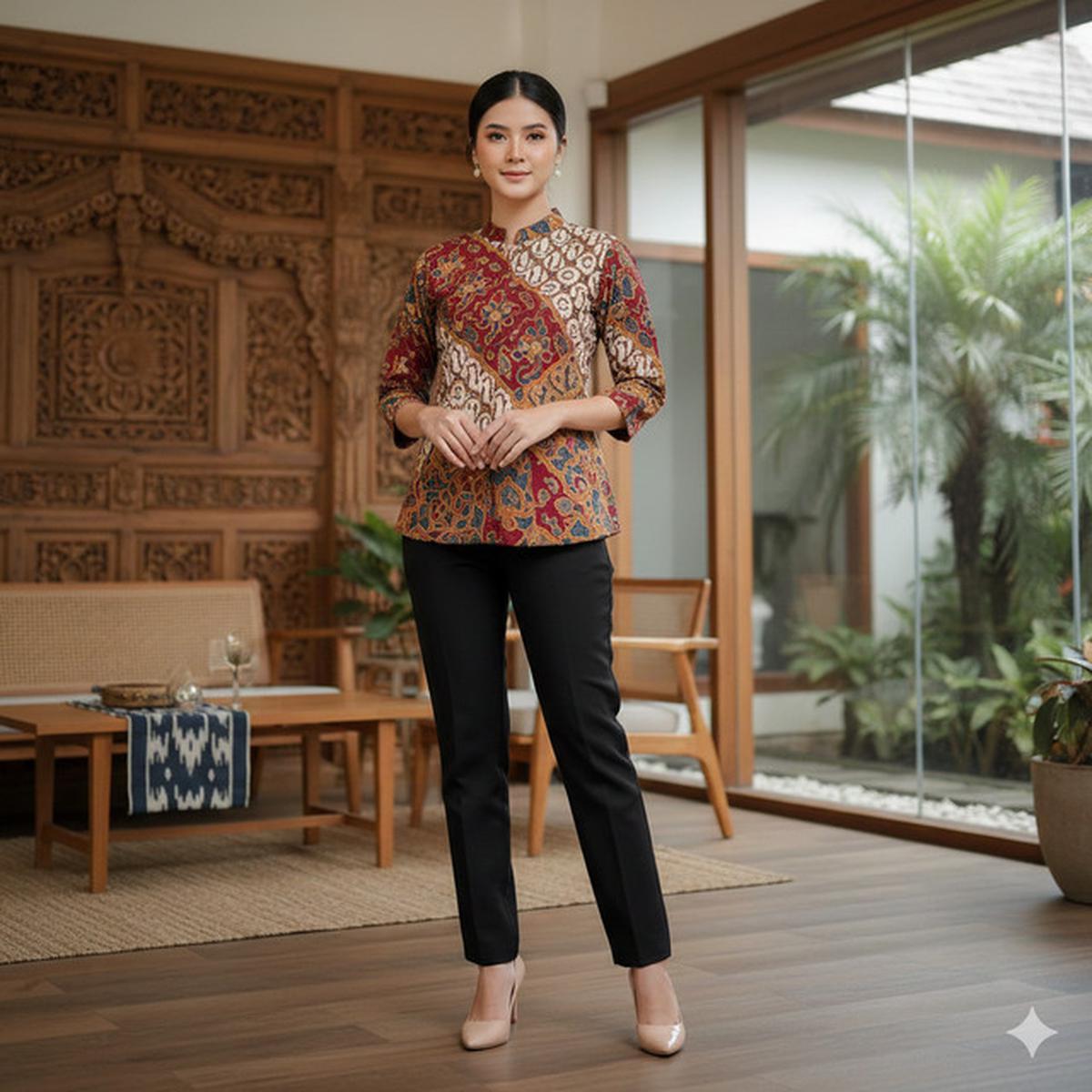 9 Model Atasan Batik Etnik Terbaru 2026, Kombinasi Tradisional dan Modern yang Stylish