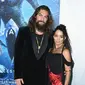 Jason Momoa bersama istrinya Lisa Bonet (Jon Kopaloff / GETTY IMAGES NORTH AMERICA / AFP)