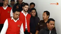 FOTO: Diego Michiels Hadapi Sidang Perdana