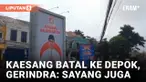 Partai Gerindra Sayangkan Kaesang Batal Berpartisipasi di Pilkada Depok