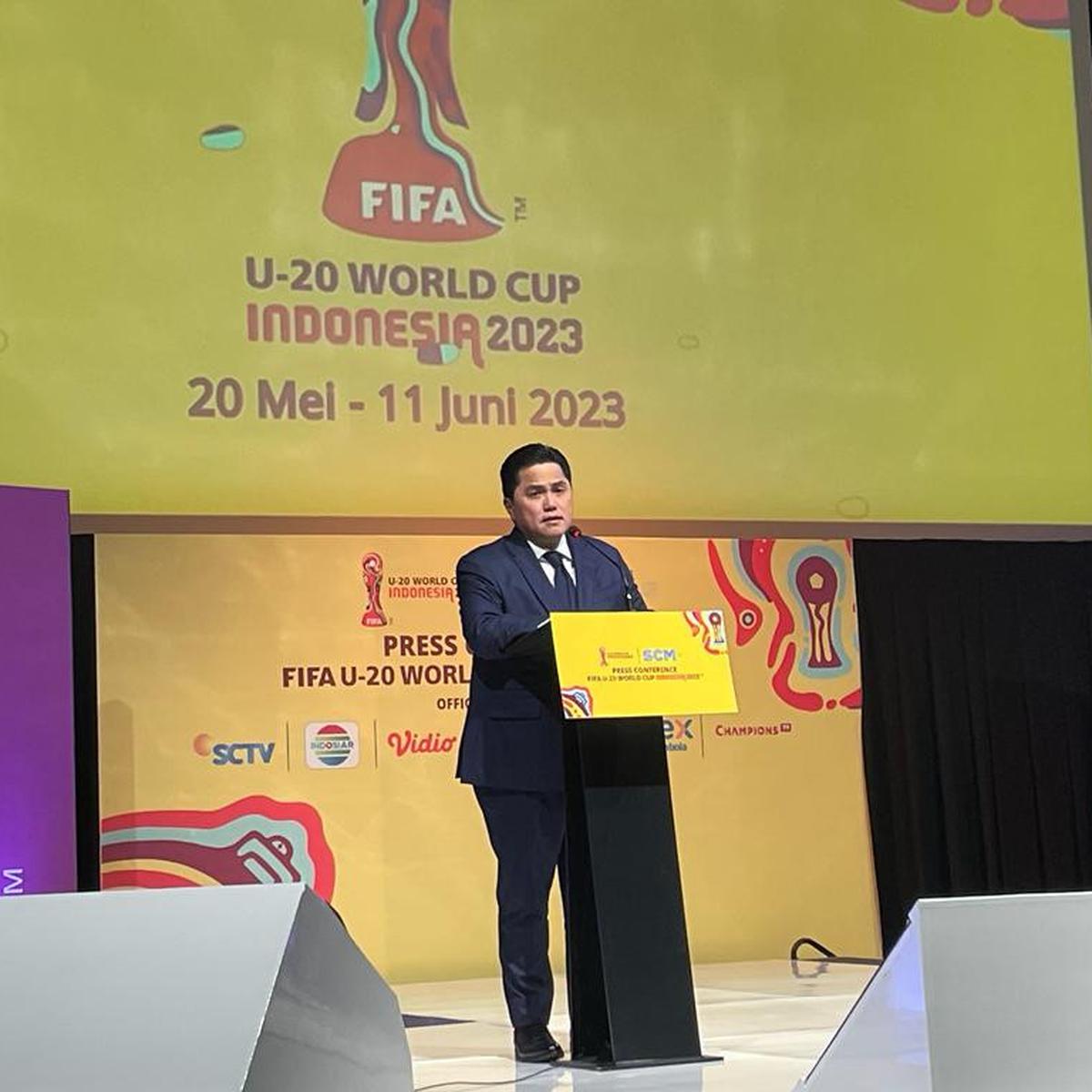 Piala Dunia U-20 Disiarkan EMTEK, Erick Thohir Ungkap Persiapan Timnas U-20  - Bola Liputan6.com