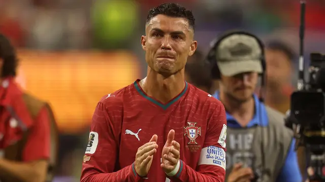 Ronaldo Menangis Spanyol Lolos ke Perempat Final