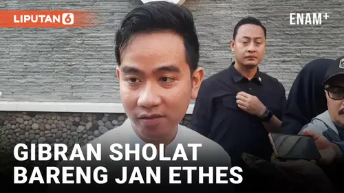 VIDEO: Gibran Sholat Bareng Timnas Indonesia U-16 di Solo