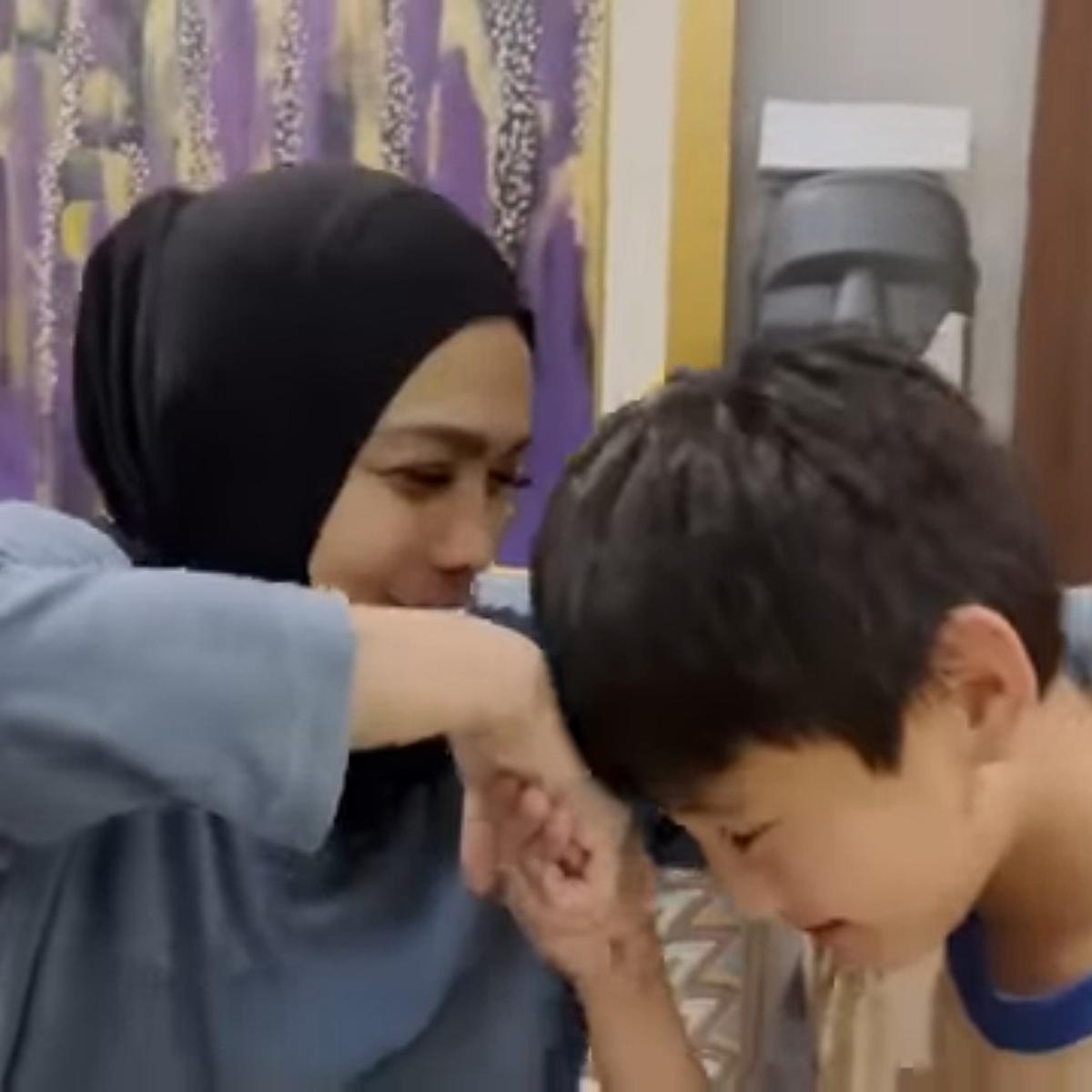 Potret Rafathar Bergaya ala Dilan Bilang 'Rindu Itu Berat' ke Rieta Amilia, 'Bank Pusat' Auto Gemas
