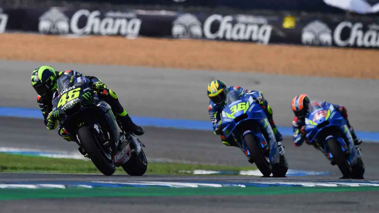 Valentino Rossi, Joan Mir dan Alex Rins