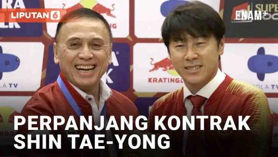 VIDEO: PSSI Bakal Perpanjang Kontrak Shin Tae-yong