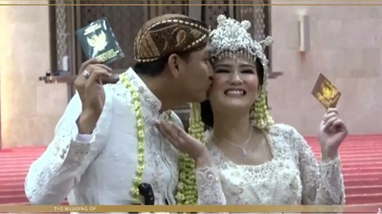 12 Momen Akad Nikah Masayu Clara dan Qausar Harta, Usung Adat Sunda