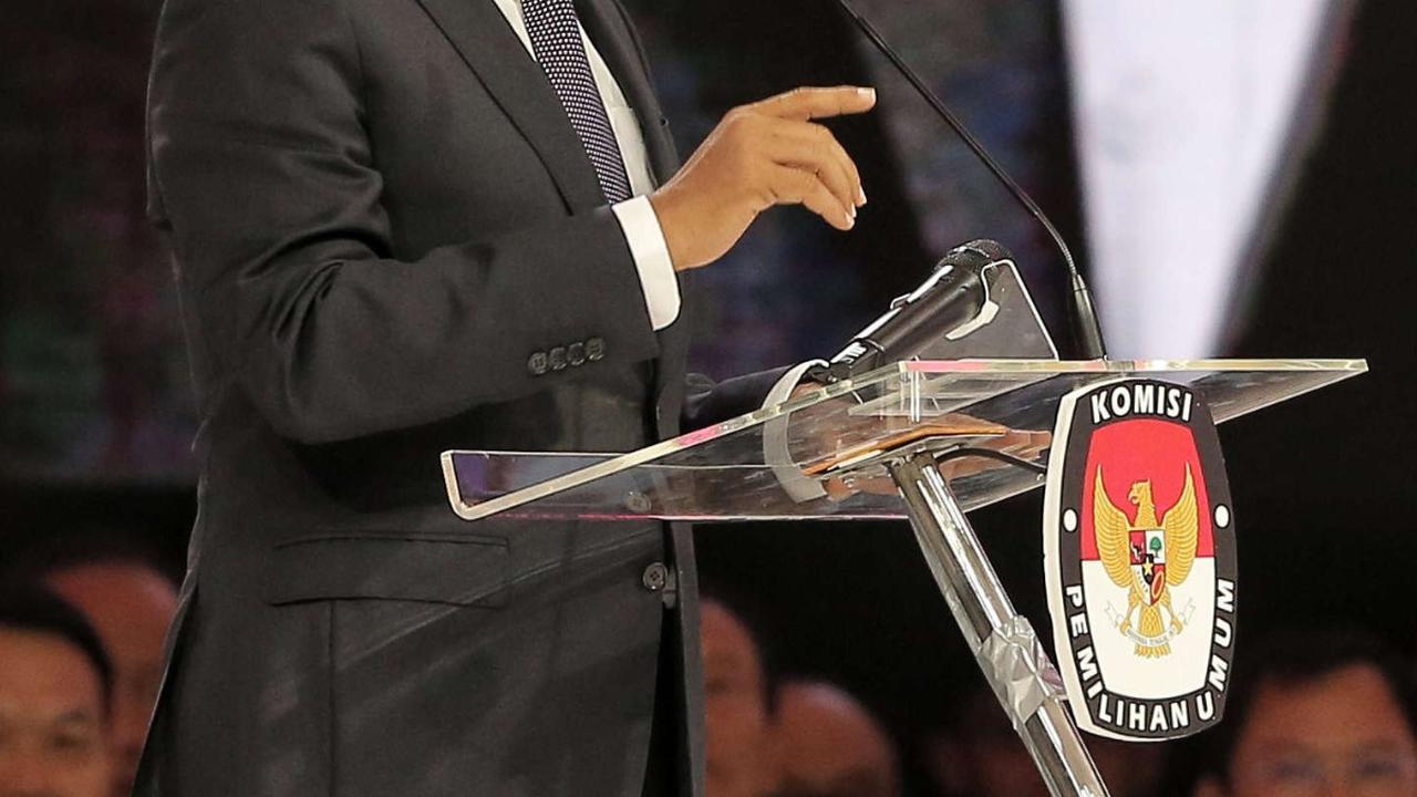 Saat Anies Buka Visi-Misi Debat Capres Pakai Bahasa Isyarat: Waktunya Perubahan