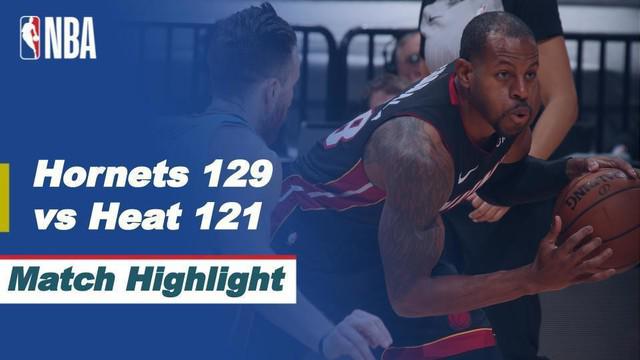 Berita Video Melihat Kemenangan Charlotte Hornets Saat Mengalahkan Miami Heat di NBA Hari Ini