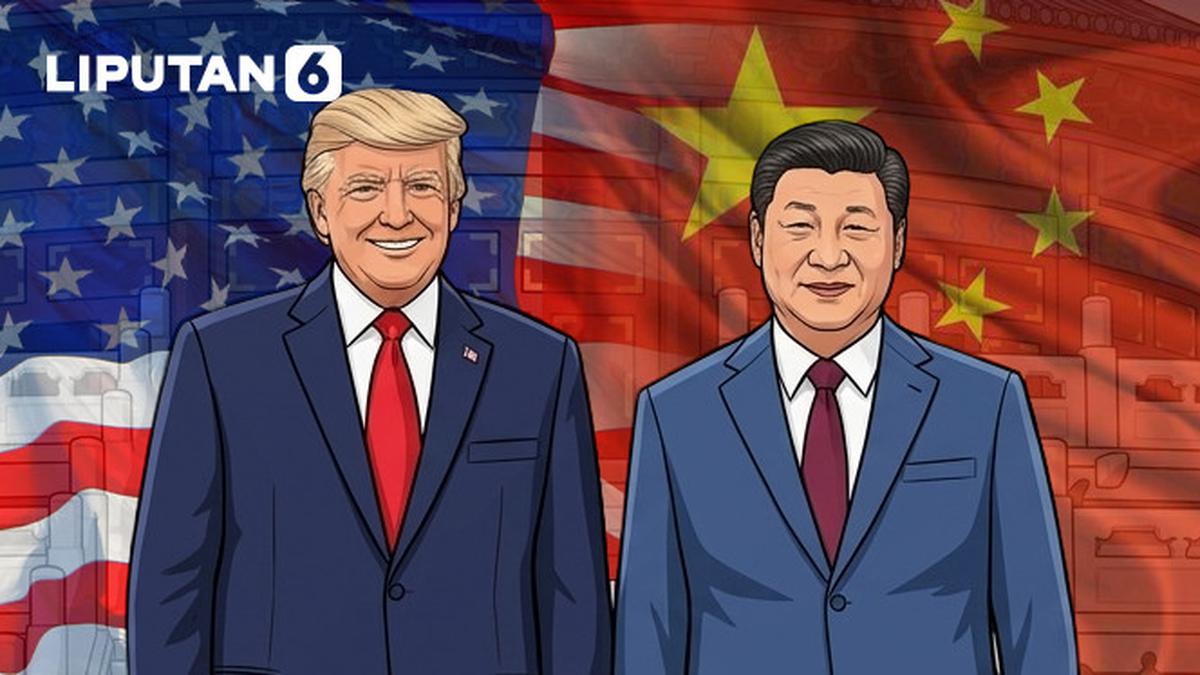 Infografis Pertemuan Trump dan Xi Jinping di Beijing
